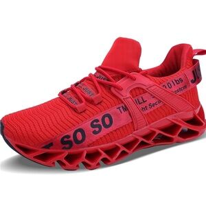 Just So So Red Men’s Running Shoes Size 44 = 10.5